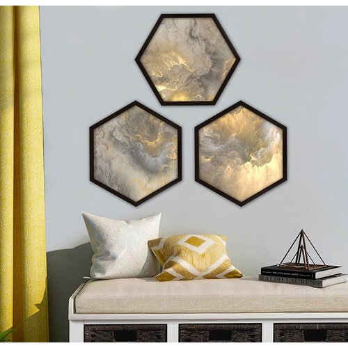 Wallity uramljena slika 6GEN209500, 35x35 cm, 3 dela Cene