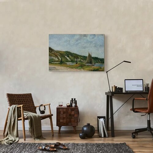  Slika - Paul Gauguin &amp;ndash; The Sailing Ships 90x60 Premium Print Slike
