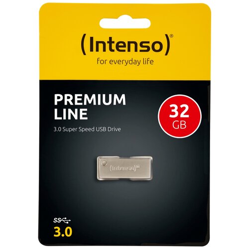 (Intenso) USB Flash 32GB Hi-Speed USB 3.0 up to 100MB/s, Premium Line - USB3.0-32GB/Premium Line Cene