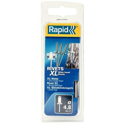 Rapid Slepa kovica XL (Dolžina zakovice: 12 mm, Premer zakovice: 4,8 mm, 40 kos) Cene