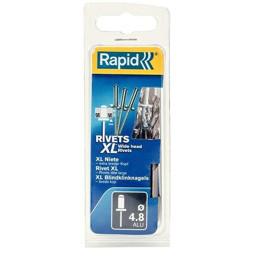 Rapid Slijepa zakovica (Duljina zakovice: 12 mm, Promjer zakovice: 4,8 mm, 40 Kom.) Slike