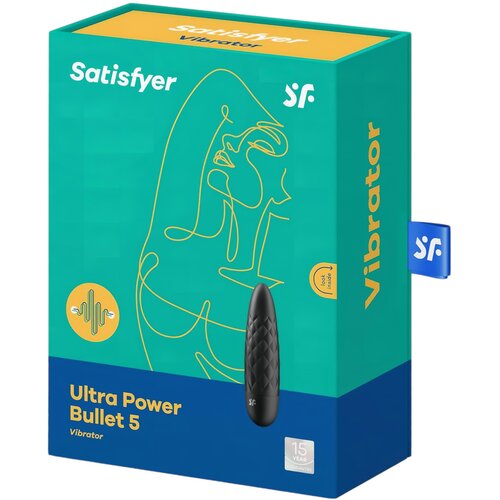 Satisfyer Mini vibrator Power Bullet 5 črn Slike