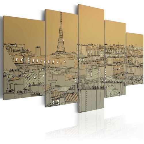  Slika - Good old Paris (Vintage) 100x50 Cijene