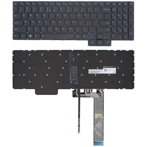 Tastatura za laptop lenovo legion 5 Pro-16ACH6 Pro-16ACH6H pozadinsko osvetljenje. Slike