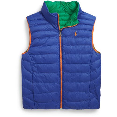 Polo Ralph Lauren Prsluk plava / zelena / narančasta Slike