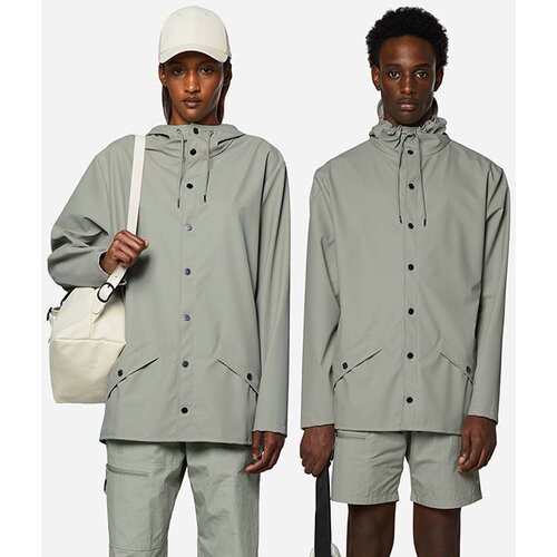 Rains Jacket 12010 CEMENT Slike