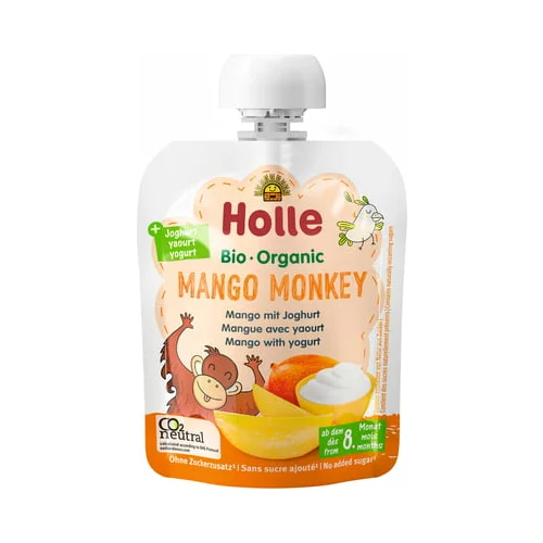 Holle Bio Joghurt-Pouches "Mango Monkey - Mango"