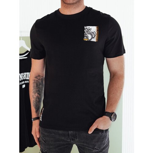 DStreet Men's T-shirt with black print Cene