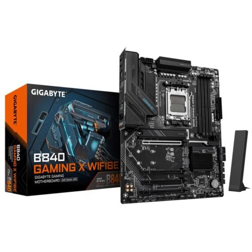Gigabyte MB B840 GAMING X WF6E AM5, 4x DDR5, 3x M.2, 4x SATA 8xUSB; 1x HDMI, 1x DP, ATX; Cijene