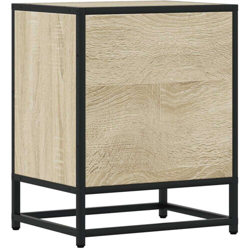 VidaXL Noćni ormarići 2 kom boja hrasta 40x31x50 cm konstruirano drvo Slike