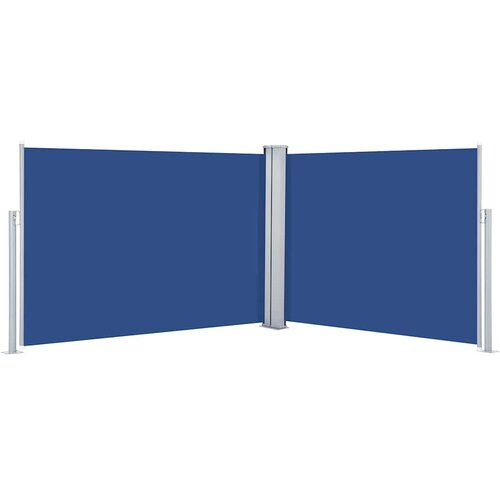  Uvlačiva bočna tenda 120 x 1000 cm plava Slike