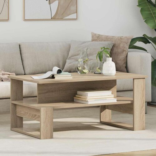  Stolić za kavu Sonoma hrast 90 x 50 x 40 cm Konstruirano drvo Cijene