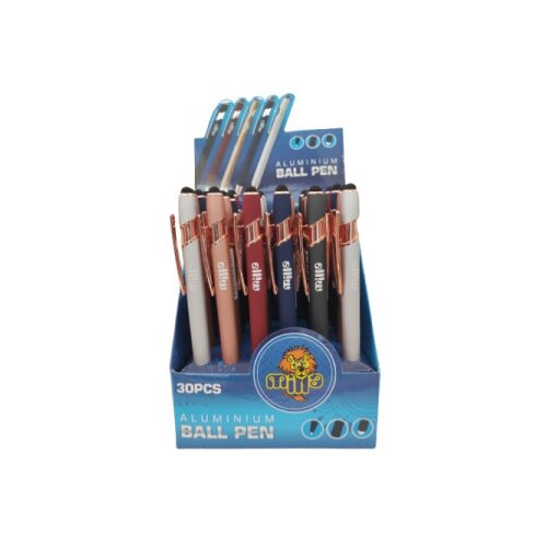  Hemijska olovka alu touch ball pen 1mm mix 5 boja display 1/30 al-9064rg ( 10/0801 ) Cene