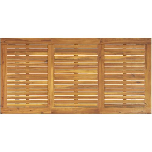  Vrtni set za objed 5 kom. Siva Čvrsto drvo akacije 160 x 80 x 75 cm Slike
