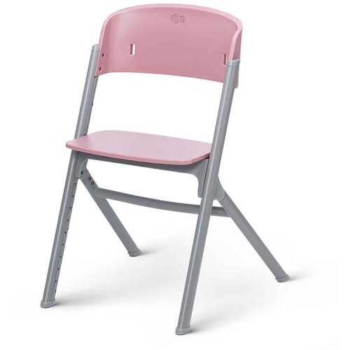 Kinderkraft stolček za hranjenje LIVY, Aster pink 3v1 Slike
