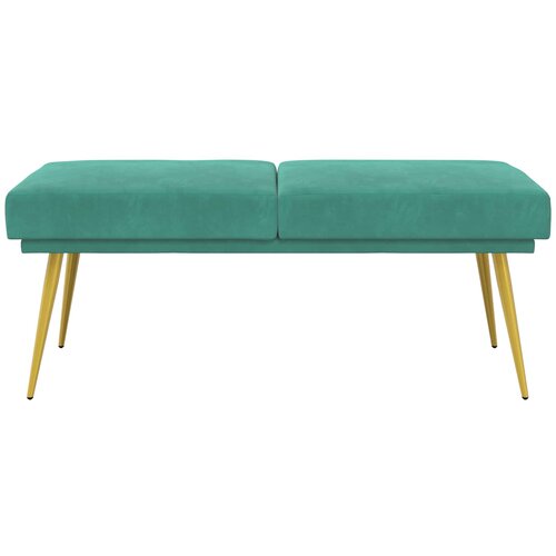  Klupa s dvostrukim slojem Tirkizna 120 x 45 x 46 cm Bar&amp;scaron;un Slike