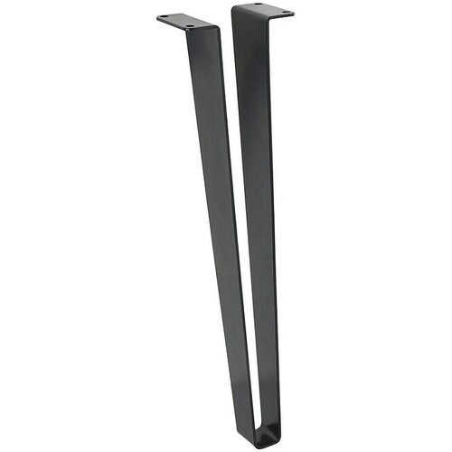Wagner System Noga za pohi&amp;scaron;tvo (Vi&amp;scaron;ina: 40 cm, Jeklo, Črne barve) Slike