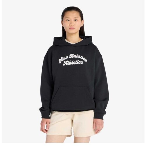 New Balance Linear heritage fleece long hoodie Cene