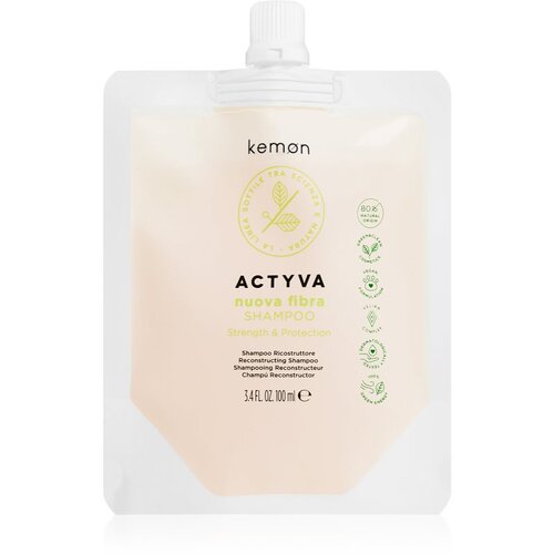 Kemon Actyva Nuova Fibra negovalni šampon za lase 100 ml Cene