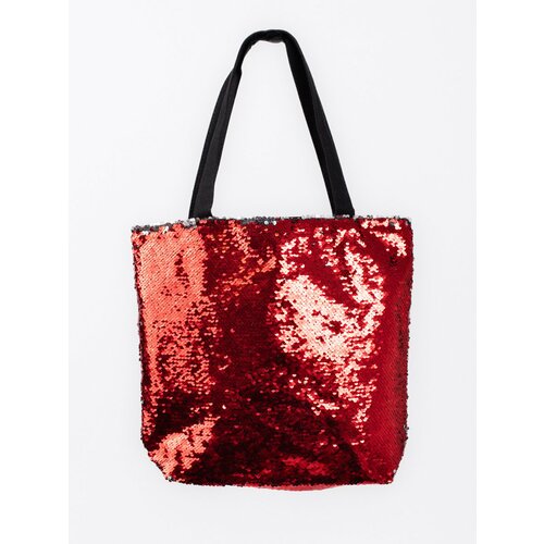 Shelvt Large women's handbag with sequins Slike