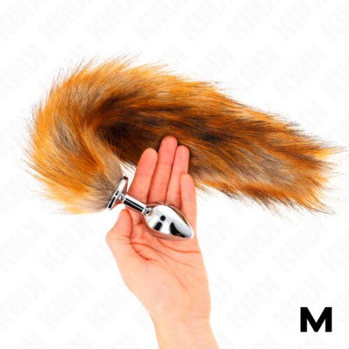 Kink Analni Čep With Tail Brown (m) Slike