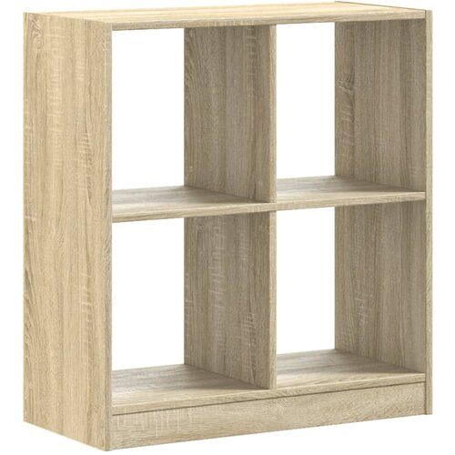 Maison Chic Knjižna omara - Knjižni regal sonoma hrast 68,5x32x75 cm inženirski les, (21724856) Slike