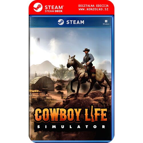 Cowboy Life Simulator - Steam koda brez &scaron;katlice (WINDOWS PC | STEAM DECK) Cene