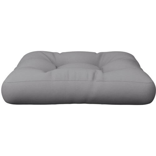  Jastuk za palete sivi 58 x 58 x 10 cm od tkanine Slike