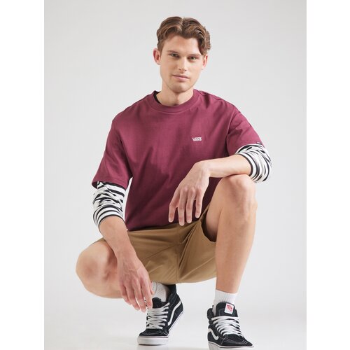 Vans Majica burgund / bela Slike