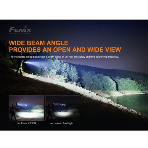 Fenix Light LR35R LED džepna svjetiljka pogon na punjivu bateriju 10000 lm 239 g Slike