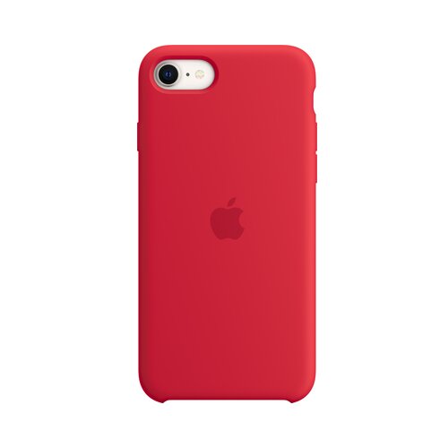 Apple iphone SE3 silicone case product red (mn6h3zm/a) Slike