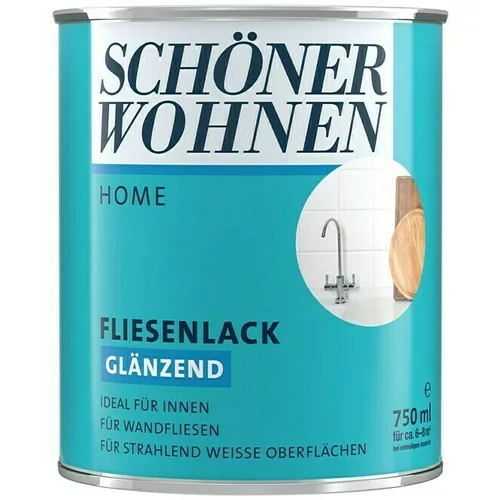 SCHÖNER WOHNEN-Farbe Lak za ploščice Schöner Wohnen (750 ml, bela, sijaj)