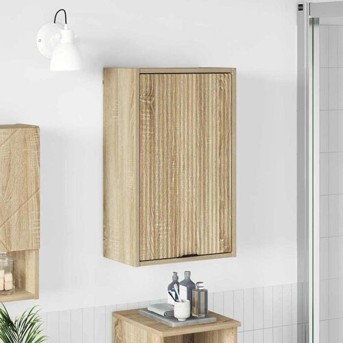 vidaXL Kupaonski ormar Zidne s pohranom sonoma hrast 39 x 23.5 x 65 cm Cijene