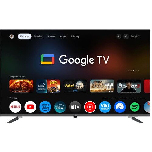 Vox led tv 55GJU085B, 4K ultra hd, smart tv, google tv, wifi, hlg, dolby audio, bluetooth Cene