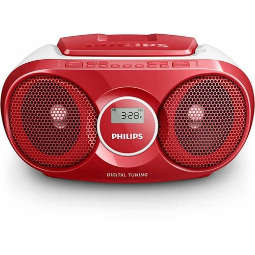 Philips AZ215R/12 boombox radio CD crveni Slike