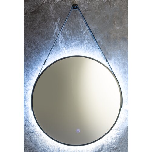 Ceramica lux Ogledalo alu-ram fi60,matt black,touch-dimer pozadnski,kaiš- CL30/1 300008 Cene