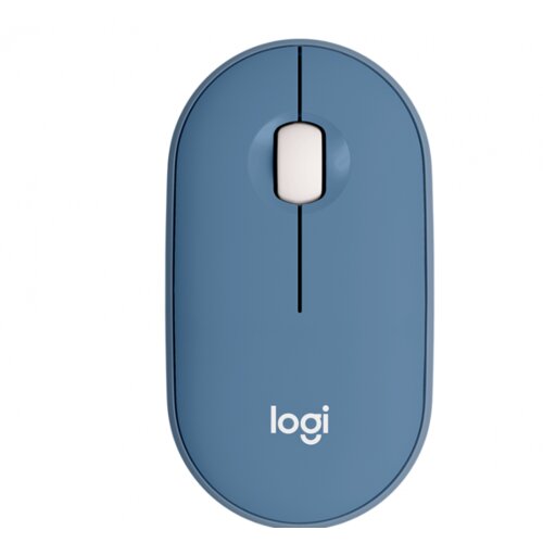 Logitech Pebble M350 Wireless Mouse - BLUEBERRY - 2.4GHZ/BT - EMEA - CLOSED BOX Cene