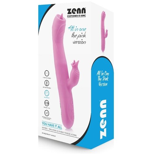 Zenn Vibrator Rabbit All In One The Pink Version Slike
