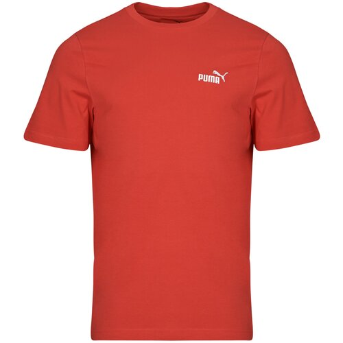 Puma Majice s kratkimi rokavi ESS SMALL LOGO TEE Rdeča Slike