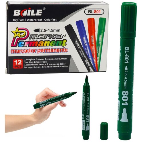  Permanentni vodootporni marker zeleni 2,5-4,5 mm Cijene
