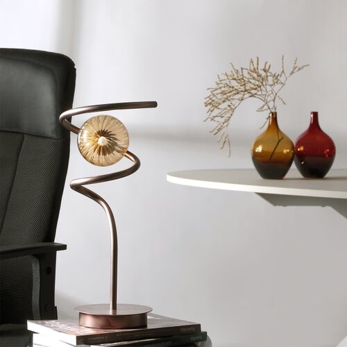  ONLI - Stona lampa FRIDA 1xG9/10W/230V 42 cm bakarna Slike