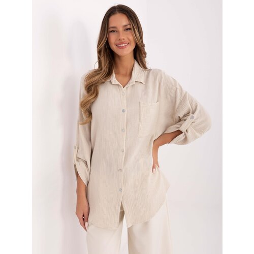Italy Moda Shirt-MO-KS-9368.98-beige Slike