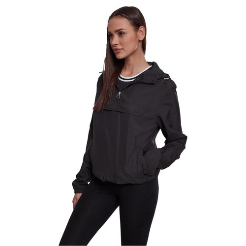 Urban Classics Ladies Basic Pull Over Jacket black Slike