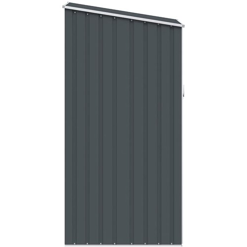  Vrtno spremi&amp;scaron;te antracit 87 x 98 x 159 cm pocinčani čelik Slike