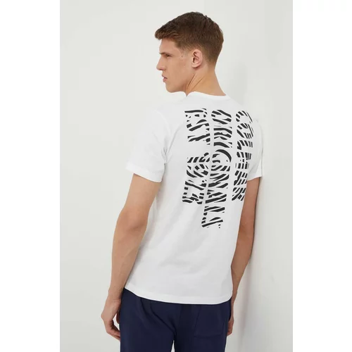 Colmar Pamučna majica za muškarce, boja: bijela, s tiskom