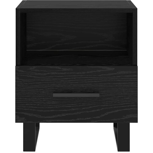  Noćni ormar Crni hrast 40 x 35 x 47,5 cm Konstruirano drvo Slike