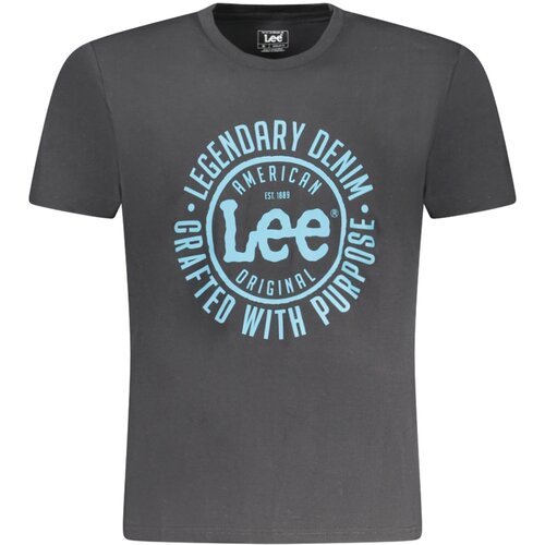 Lee MEN&#39;S SHORT SVE T-SHIRT BLACK Cene
