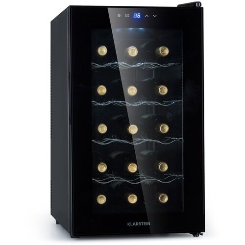 Klarstein Barolo 15 Uno, hladilnik za vino. 48 litrov, 15 steklenic, 11-18°C, SingleZone Cene