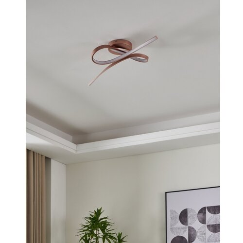 Eglo palozza stropna/2, led, 2x11w, roze zlato Cene