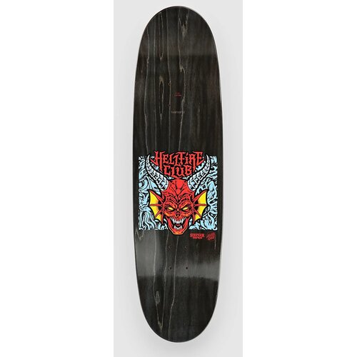 Santa Cruz X StrangerThings Hellfire Club Flames 9&amp;quot;&amp;quot; Sk black Slike